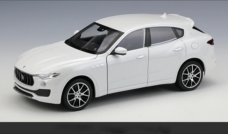 WELLY 1:24 Масштаб литья под давлением модель автомобиля Maserati Levante внедорожник металлическая игрушка автомобиль сплав классический автомобиль для детей игрушки подарок коллекция автомобилей