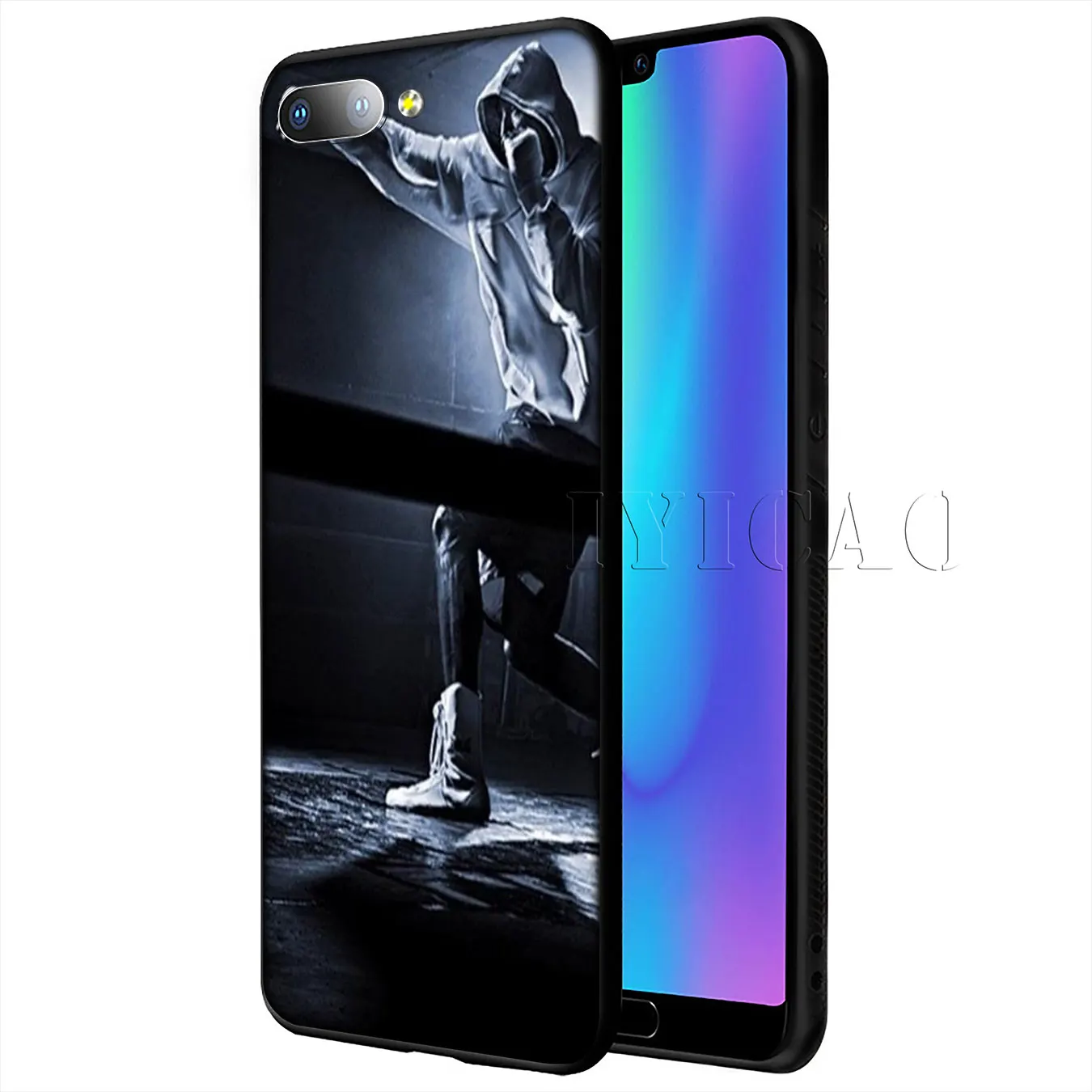 IYICAO мультфильм Боксерские перчатки для девочек шаблон ТПУ чехол Huawei Y9 Y7 Y6 Prime 2019