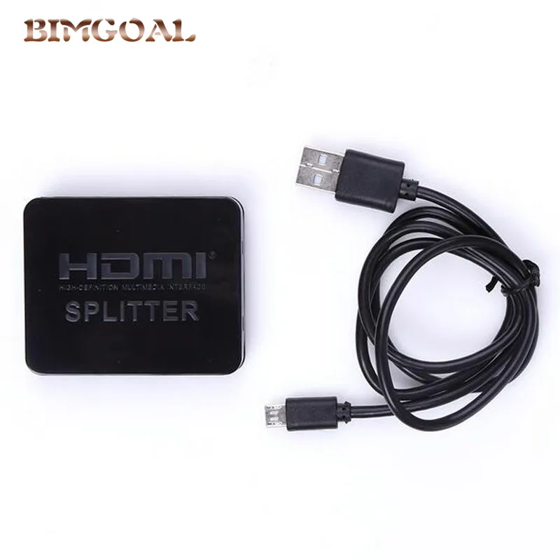 HDCP 4K HDMI сплиттер Full HD 1080p видео переключатель коммутатор 1X2 сплит 1 в 2 выход