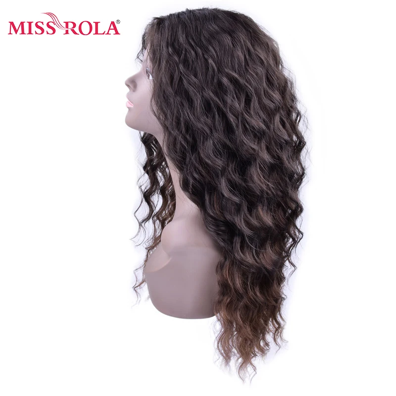 Miss Rola 2# длинные волнистые волосы плетение 6 комплектов предложения много Kanekalon синтетические волосы для наращивания Термостойкое волокно 16-20 дюймов