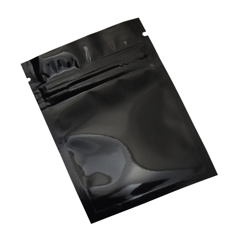7 5*10 см черная алюминиевая фольга термогерметичная верхняя сумка для хранения на