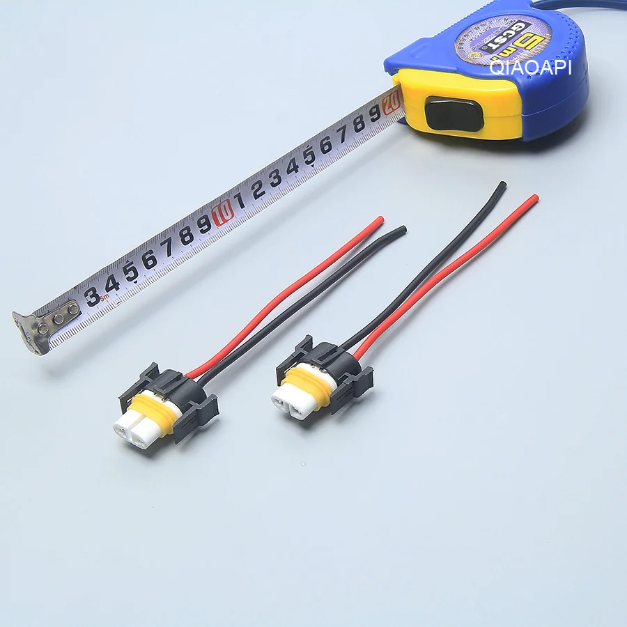 2 шт. керамический H11 Разъем Жгут автомобильный провод Автомобильная