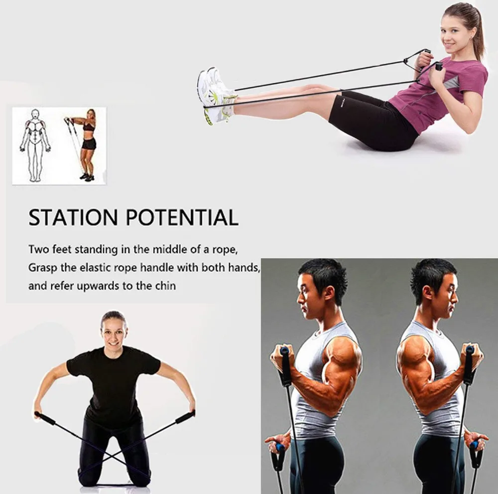 Эластичные Эспандеры 120 см лента для йоги спортивные ленты фитнеса и тренировок