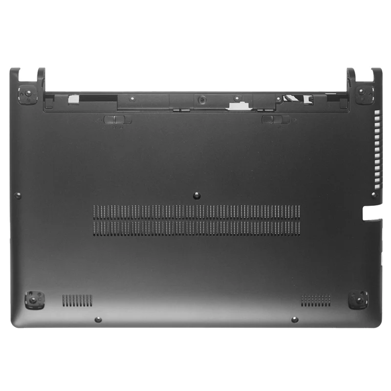 Нижний чехол для ноутбука lenovo ideapad S300 S310 Нижняя крышка корпуса серебристый/черный/розовый - Цвет: black D shell