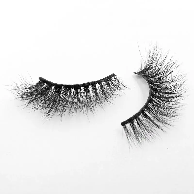 Iflovedekd ресницы 3D норковые натуральные длинные ручной работы полностью Ленточные