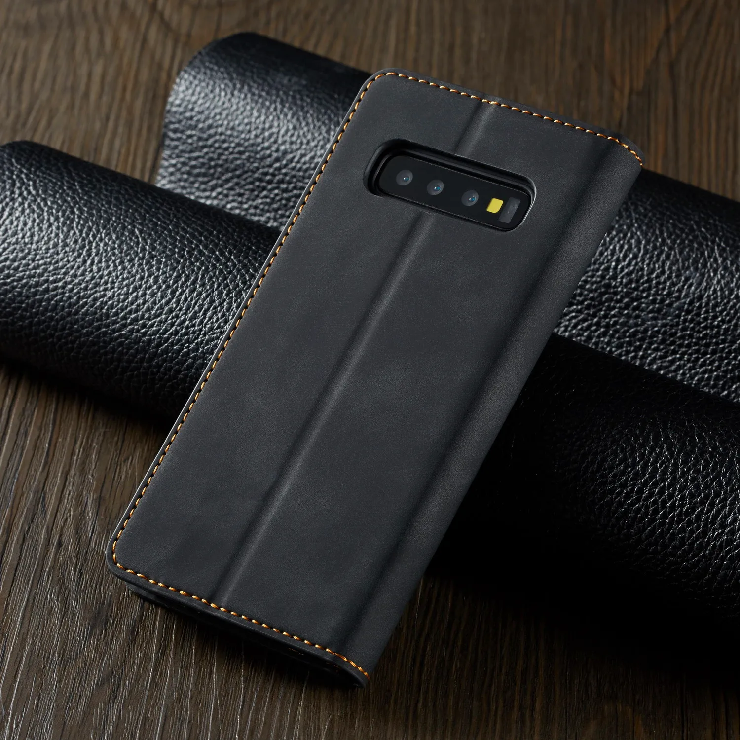 Кожаный чехол-книжка чехол для samsung Galaxy Note 9, 10 лет, S10 S9 S8 плюс S7 край A90 A80 A70 A50 A40 A30 A20 A20E A10 Магнитный чехол-кошелек