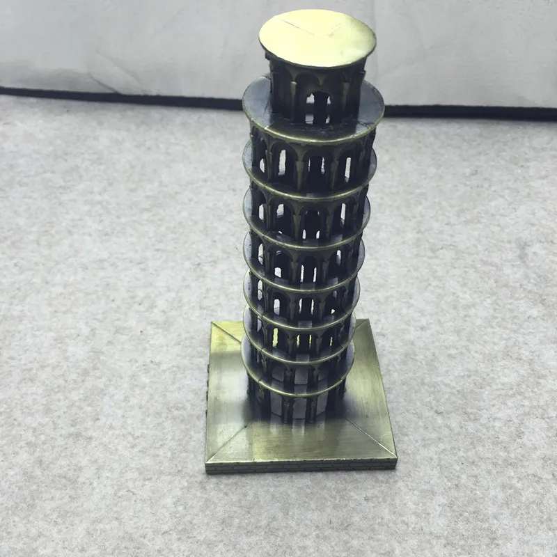 Наклонная башня Пизы винтажный домашний декор модель здания украшение для отеля