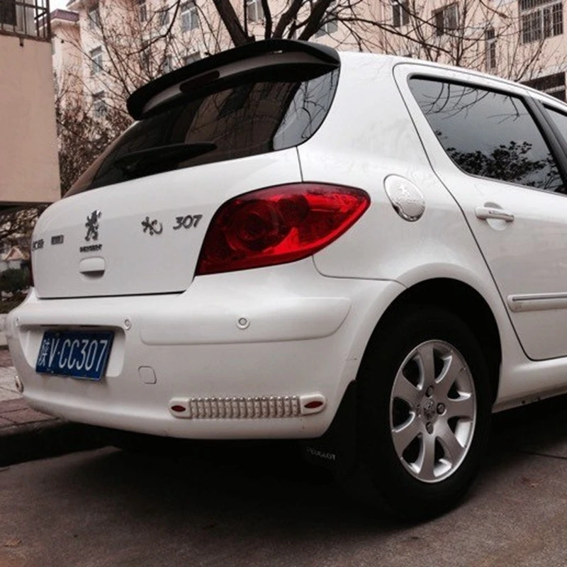 

for peugeot 307 spoiler 2004-2012 peugeot 307 spoiler High Quality ABS Material Car Rear Wing Primer Color spoiler