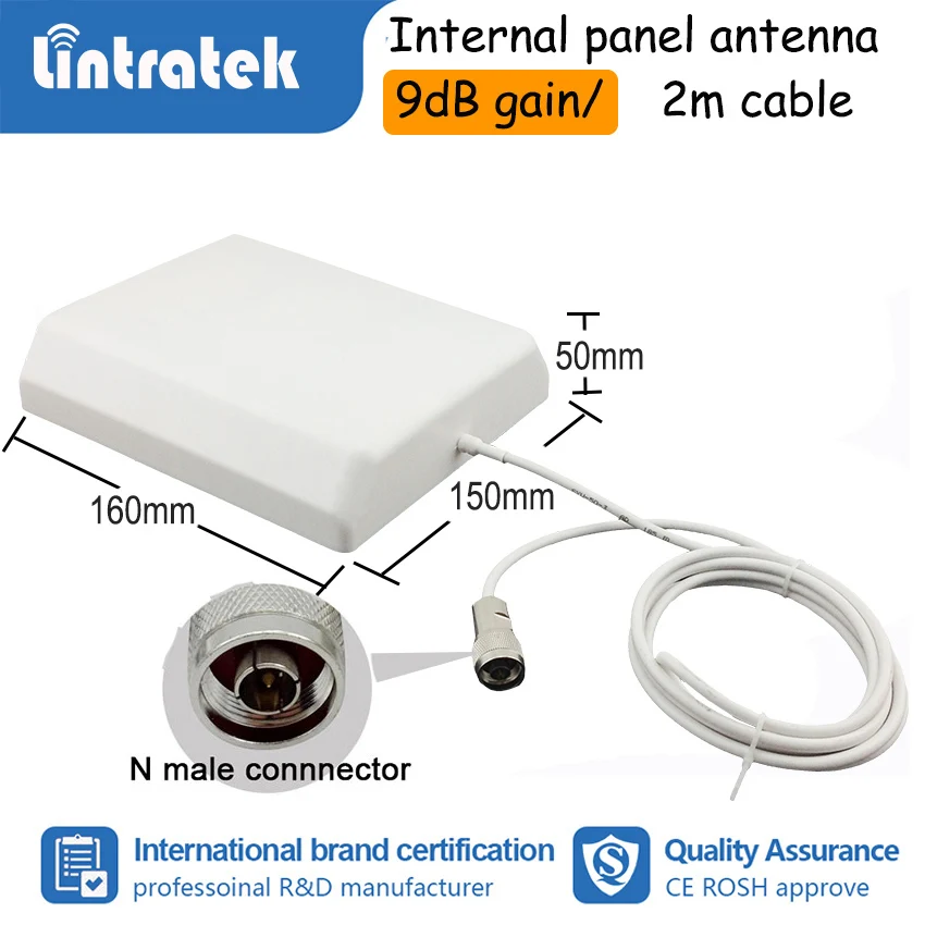 Lintratek 2G 4G 900 1800 двухдиапазонный повторитель GSM сигнала mhz DCS усилитель LTE антенны 15 m