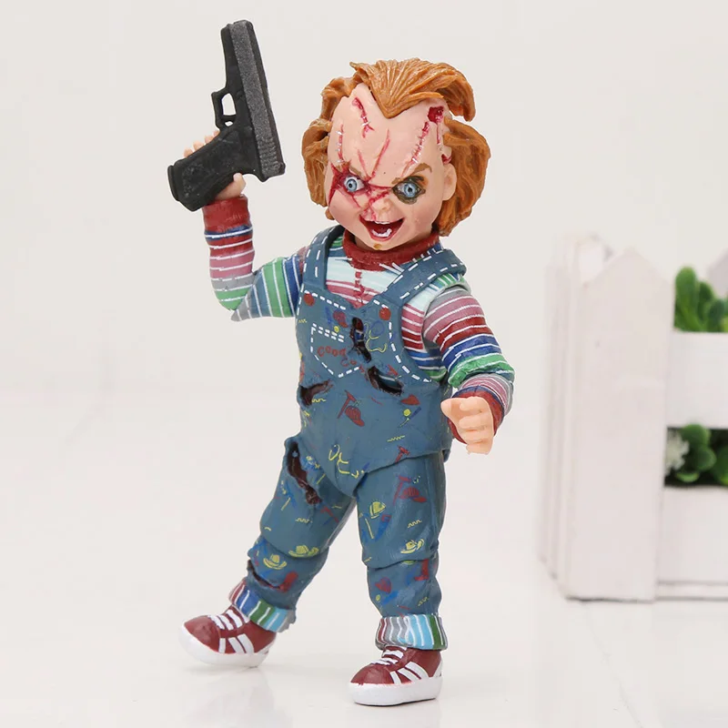 NECA ужас Невеста Чаки фигурки конечная Чаки и Тиффани детские игры фильм Чаки ПВХ фигурка кукла коллекция подарок