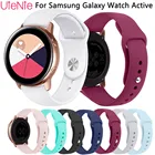 20 мм силиконовый ремешок для Samsung Galaxy Watch, активный браслет для Samsung Gear S2, аксессуары для наручных часов