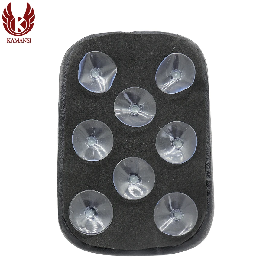 Universal Black Motorcycles Seat 6 or 8 Suction Cup Cushion Bracket For Custom Chopper Bobber Honda Suzuki Kawasaki Harley |