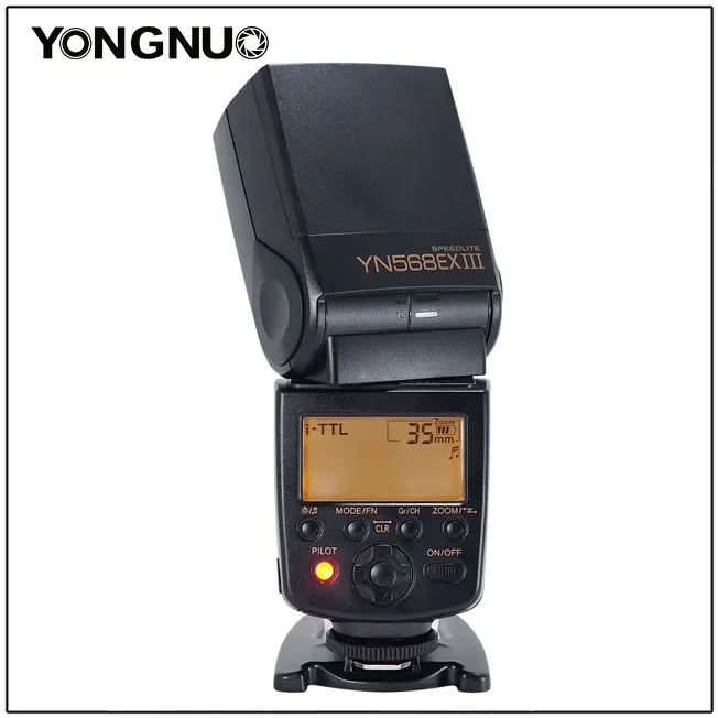 Yongnuo YN568EX III Беспроводной Flash Скорость lite Высокое iTTL для цифровых зеркальных камер