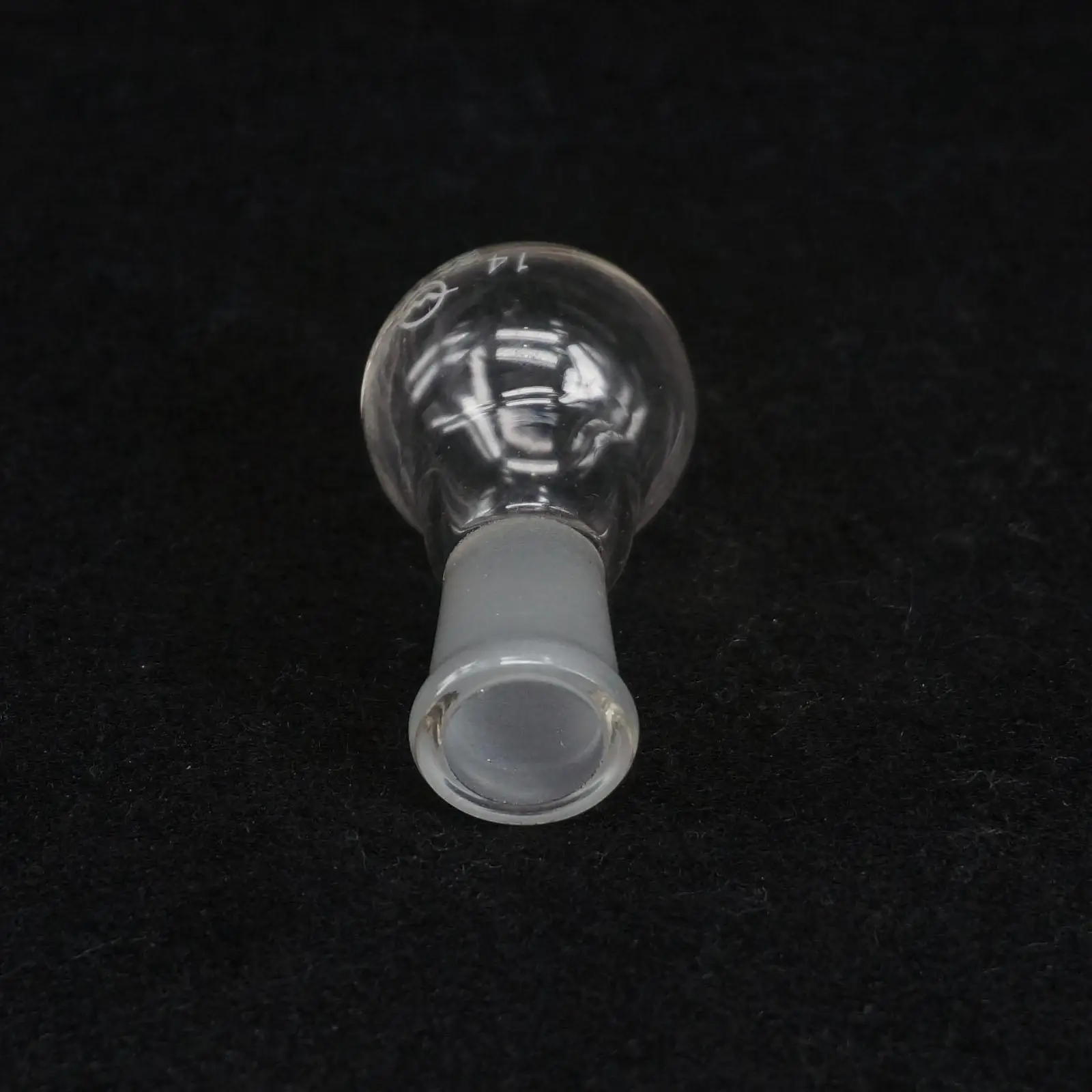 10 мл Quickfit 14/23 Socket Lab Glass Flask круглое дно одна короткая горловина|laboratory glass flask|glass