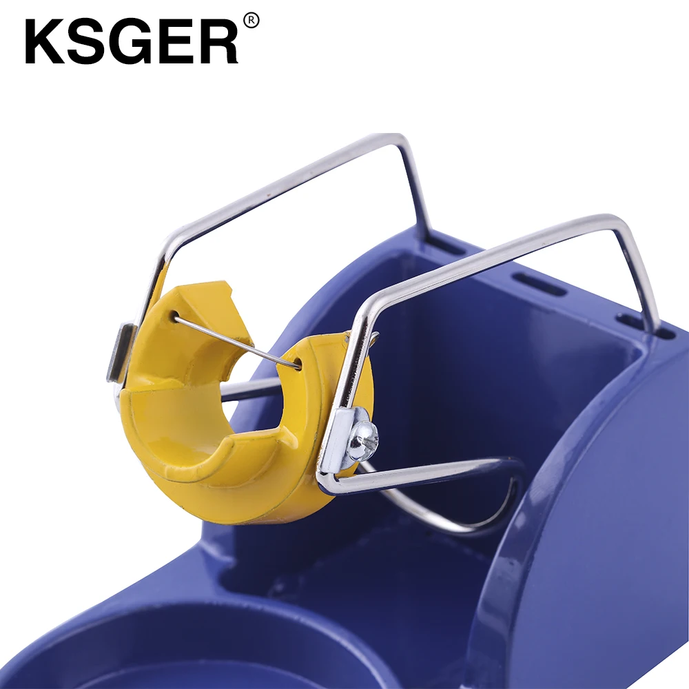 Подставка для паяльника KSGER 951 держатель T12 стандартный с губкой паяльной ручки