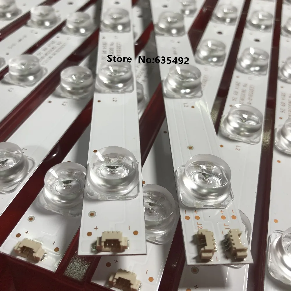 

Светодиодная панель для подсветки, 4 шт, для фонарей LS55H510X H55V6000 TF-светодиодный 55S37T 2SU LED 55K3 6U светодиодный 55K35U LC546PU1I01 LS55AL88U71 светодиодный 55D10A B