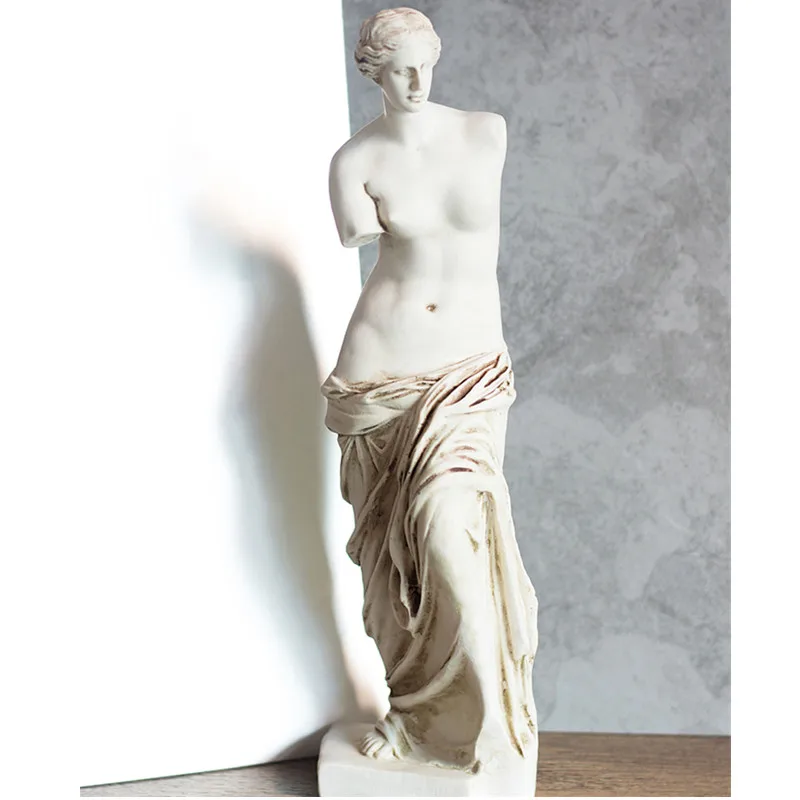 

BAO GUANG TA Art Sculpture Resin Venus Goddess Full-Length Portrait Statue Roman Mythology Home Decorations R912