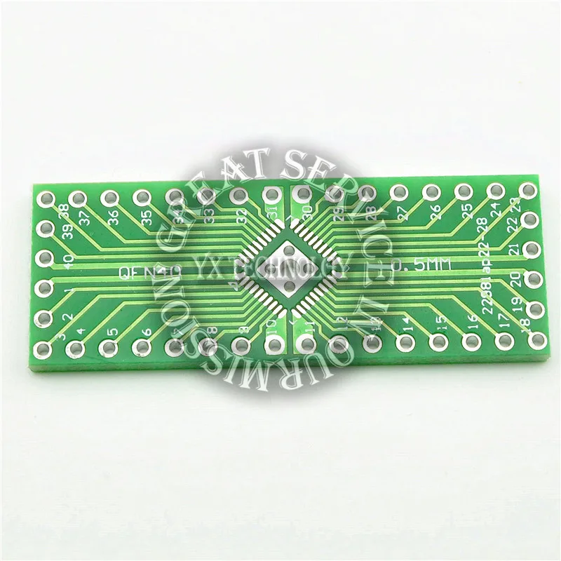 20 шт./пакет переходная пластина QFN32 QFN40 SMD очередь DIP 0,5 мм