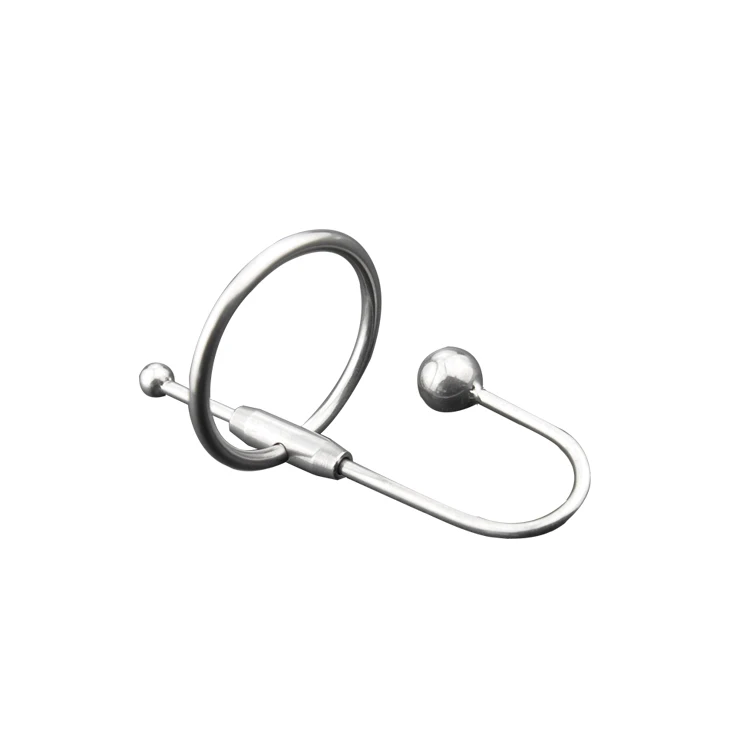 Male Stainless Steel Urethra Catheter with 2 size Cock ring Penis Urinary Plug Sex Toy Adult Game Stimulate Dilator A224 | Красота и