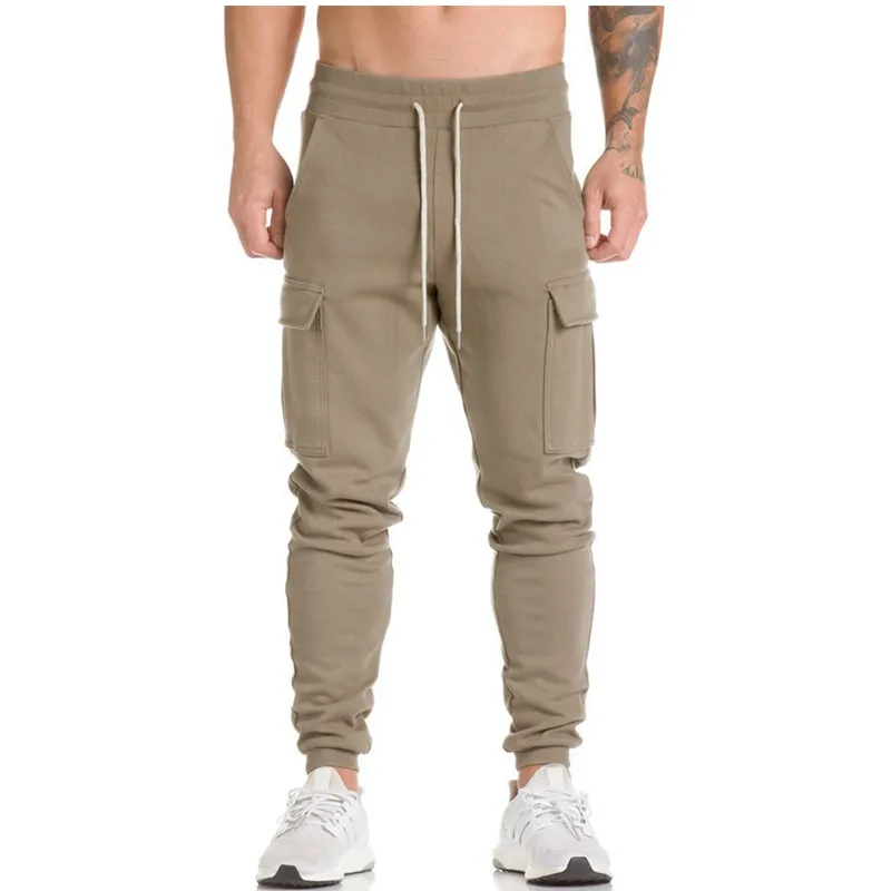 2019 новые мужские спортивные тренировочные тонкие брюки уличные карго хип хоп