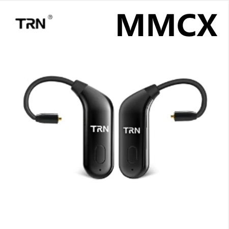 MMCX TRN BT20 Bluetooth наушники кабель ушной крючок наушники обновление провода Bluetooth 5,0 2PIN/MMCX для TRN V20 V60 KZ AS10 ZS10 - Цвет: MMCX