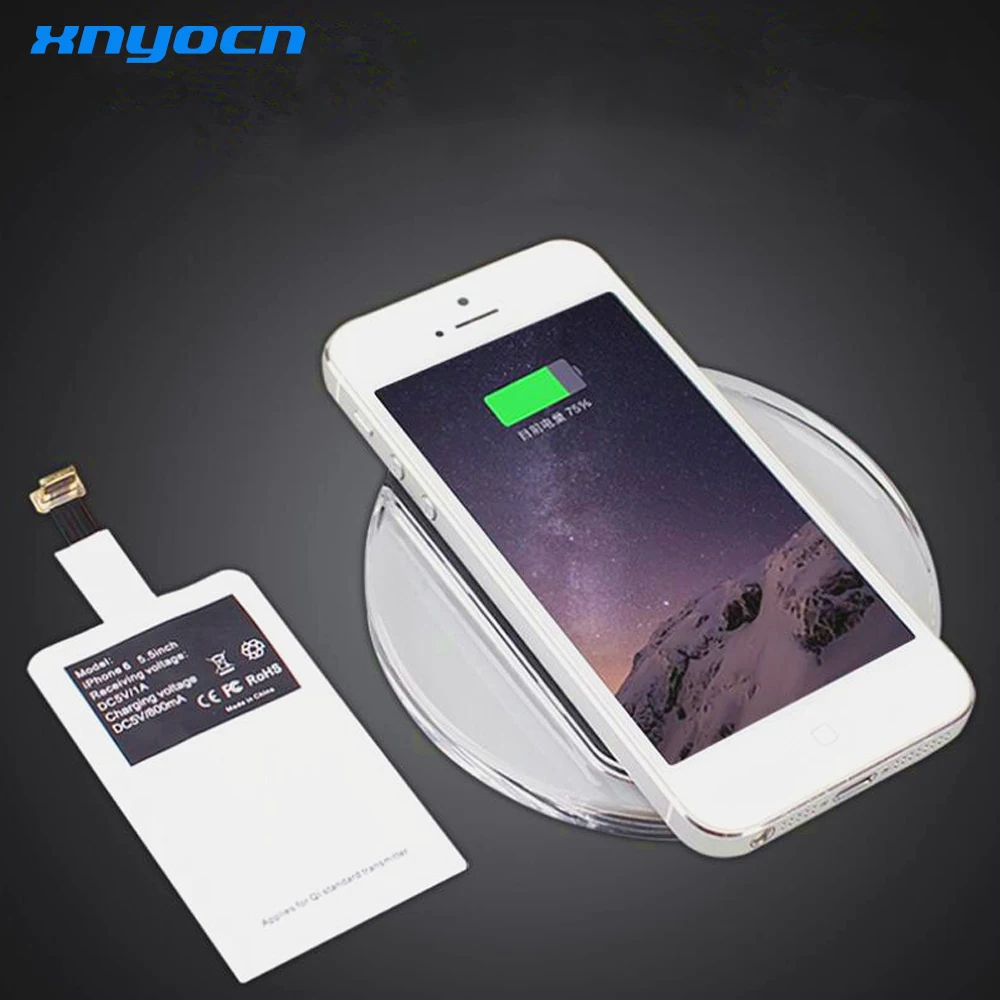 Универсальный комплект беспроводной зарядки Qi зарядное устройство адаптер для