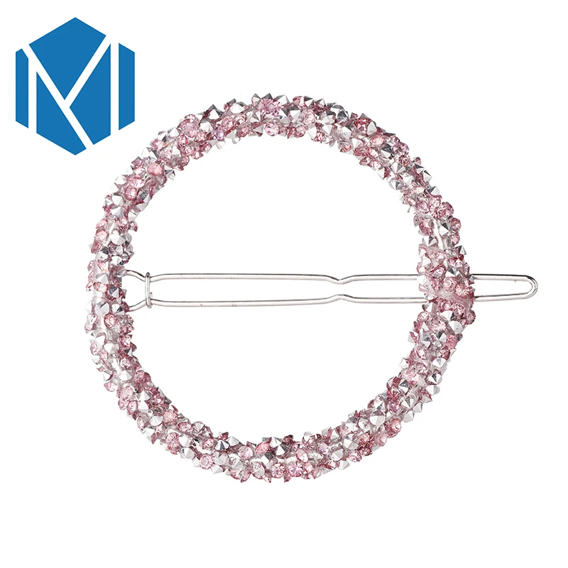 Заколки для волос M MISM женские аксессуары с кристаллами круглые заколки в виде