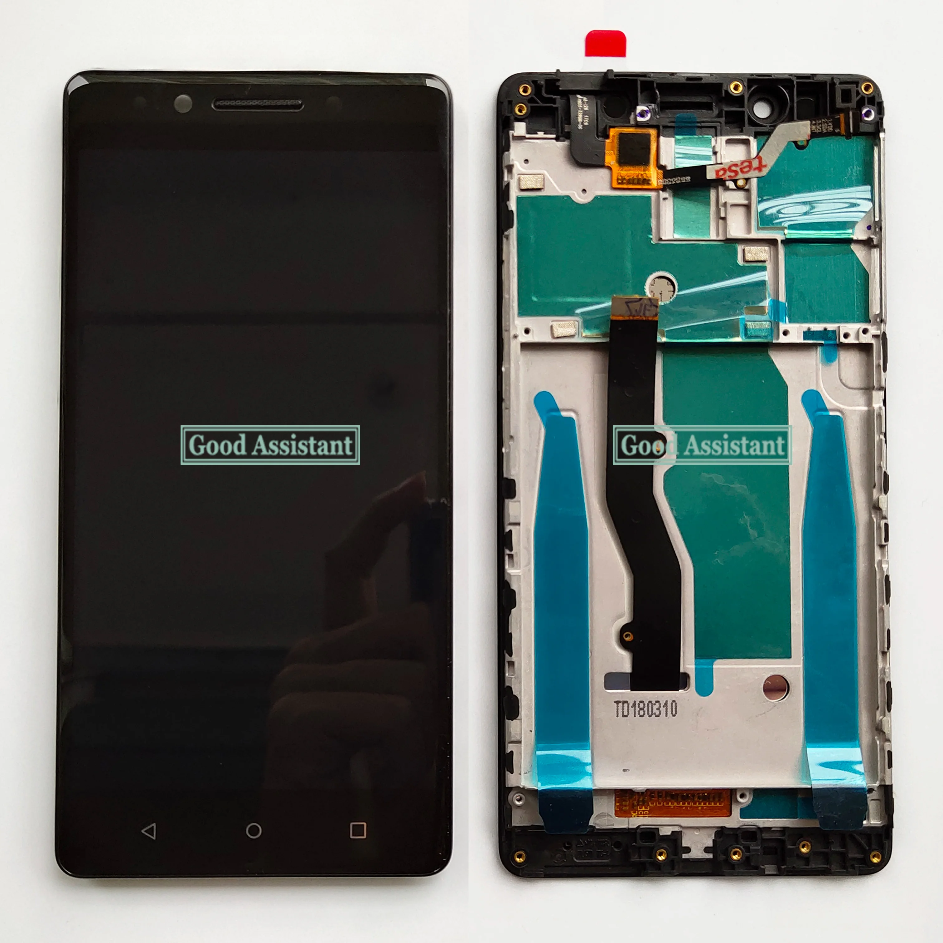 Черный/белый 5 дюймов для Lenovo K8 Note XT1902 3 ЖК дисплей сенсорный экран дигитайзер в