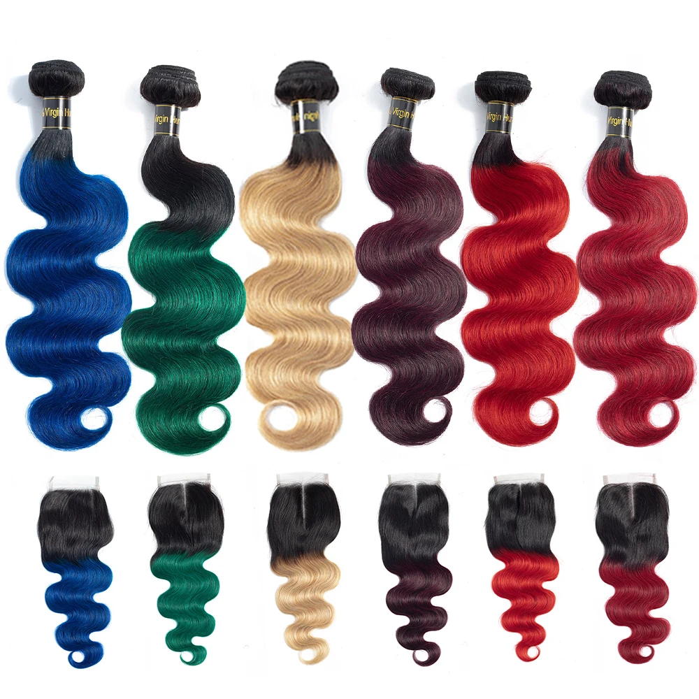 LS Hair 1b/зеленый/синий/красный/99J/бордовый/27 волос объемные локоны переливчатого