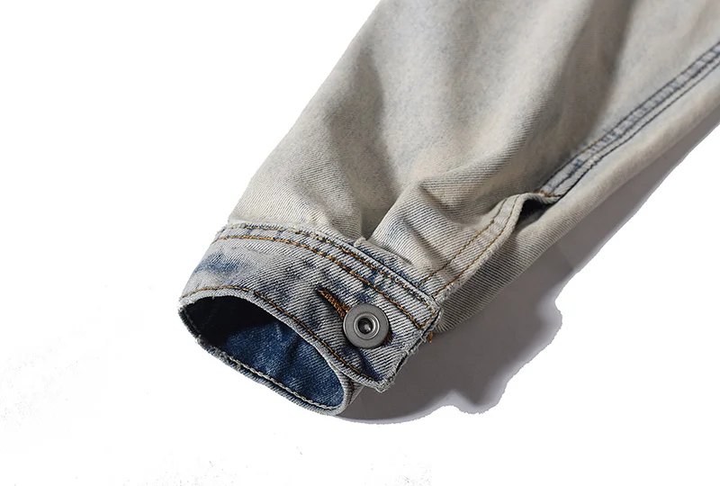 

HIPFANDI 2017 vintage Men Fashion Casual Jackets Washed Damage Oversize High Street Denim Jacket Hip Hop Suit Jackets