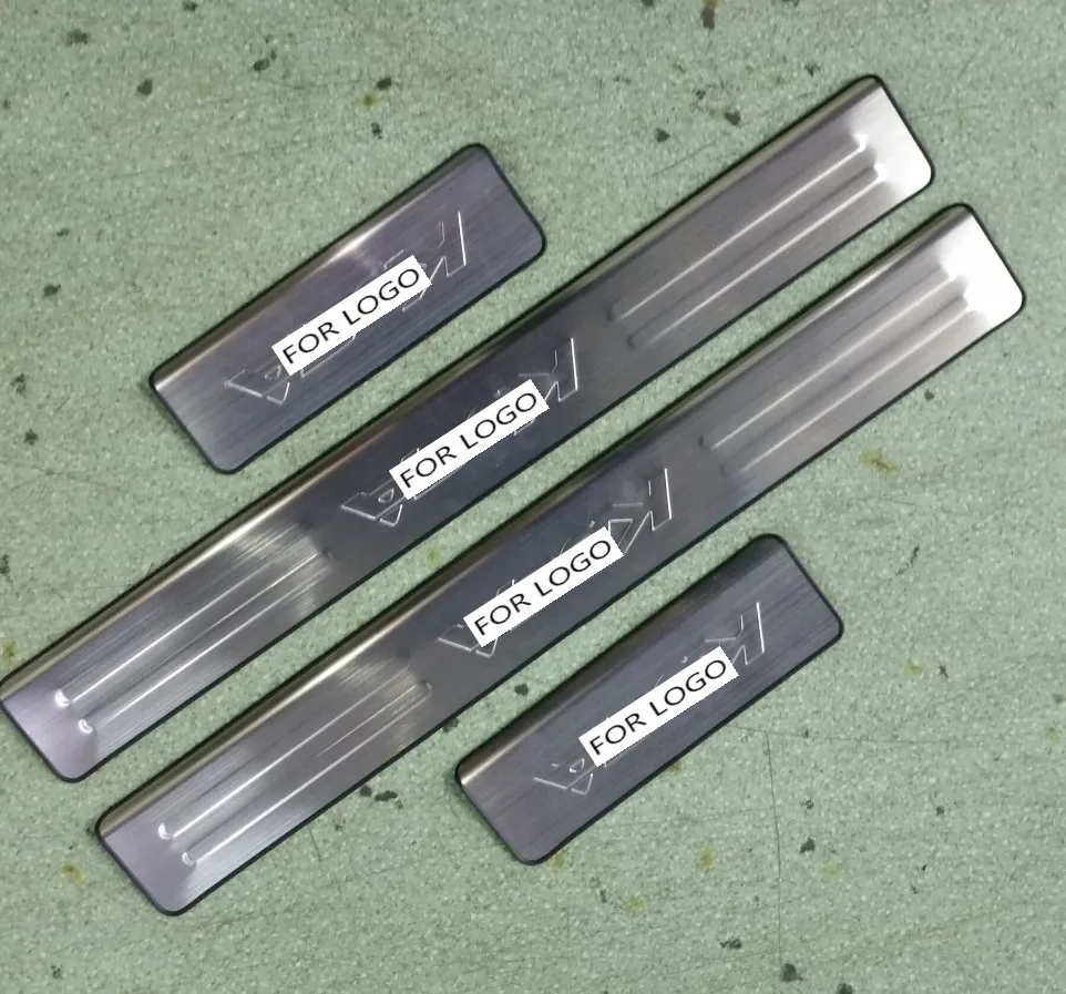Car accessories Stainless Steel Side Door Scuff Plate Sill Trim Fit For Ford Kuga Escape 2012 2013 2014 2015- 2017 2018 | Автомобили и