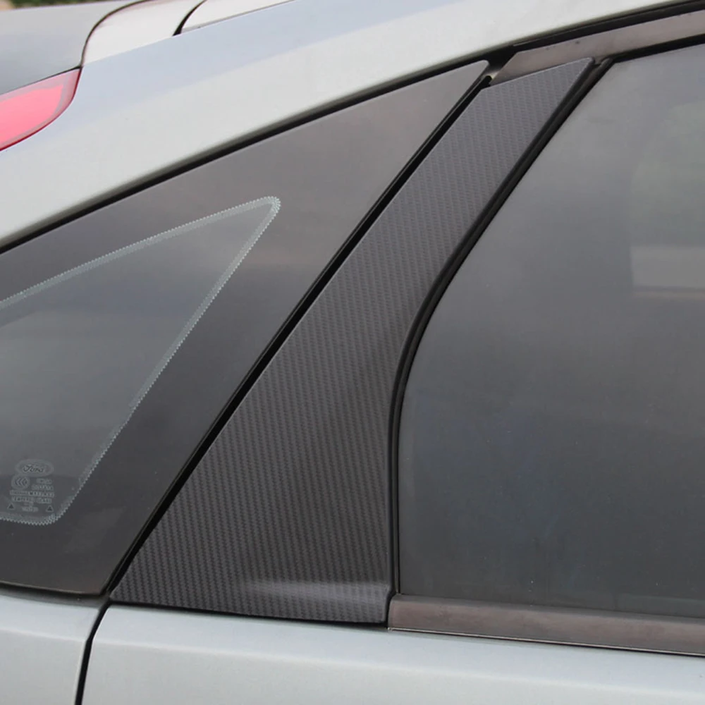 Автомобильная оконная рама ABC защитная пленка из углеродного волокна Стайлинг