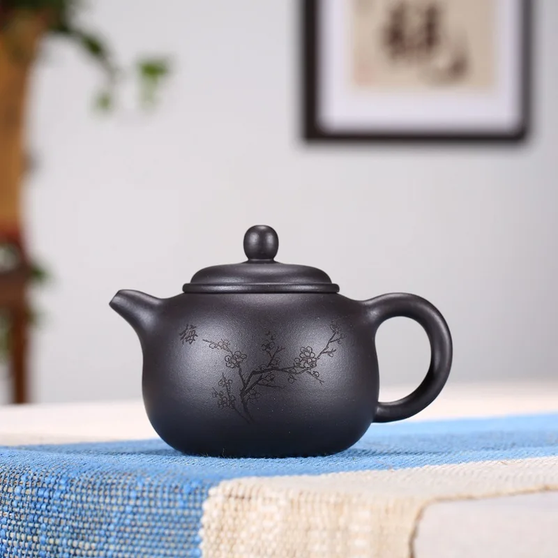 

Специальный yixing качество товаров вручную рекомендуется раздетая руды черная грязь bao chun агент a берет чайник