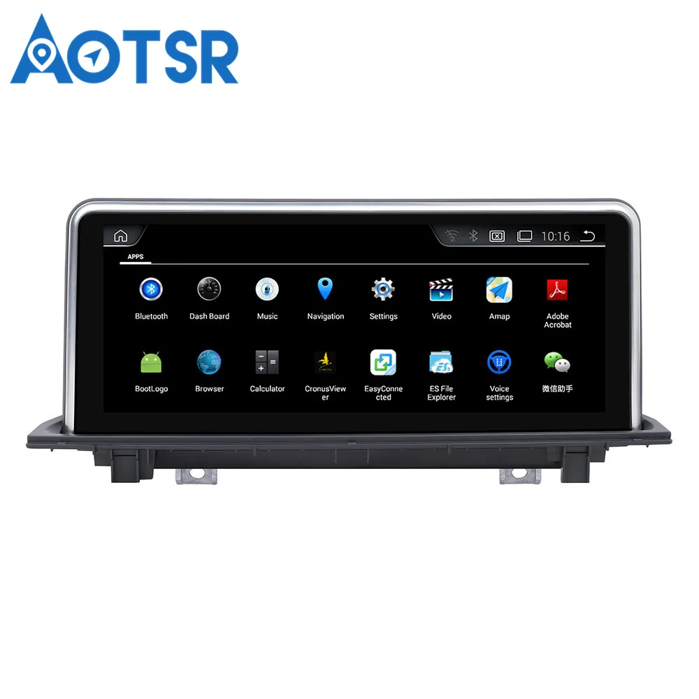 Aotsr 10 25 ''сенсорный экран Android 8 1 автомобильный без DVD плеера GPS навигация для BMW X1