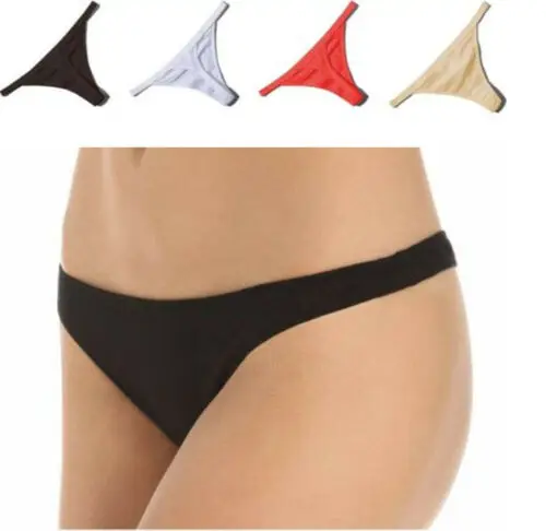 Женское нижнее белье из хлопка стринги с Т образным ремешком сексуальные трусики