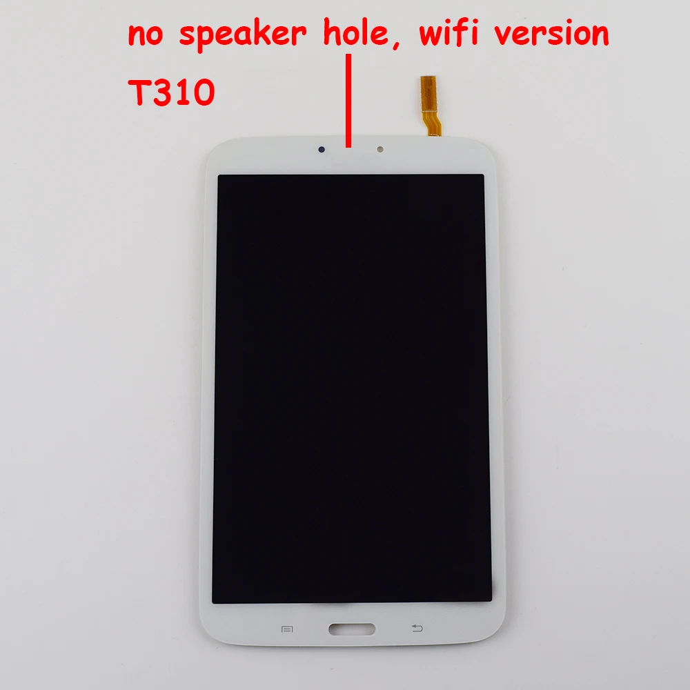 Для samsung Galaxy Tab3 8,0 SM-T311 T311 ЖК сенсорный SM-T310 ЖК-экран T310 ЖК-дисплей панель+ кодирующий преобразователь сенсорного экрана в сборе
