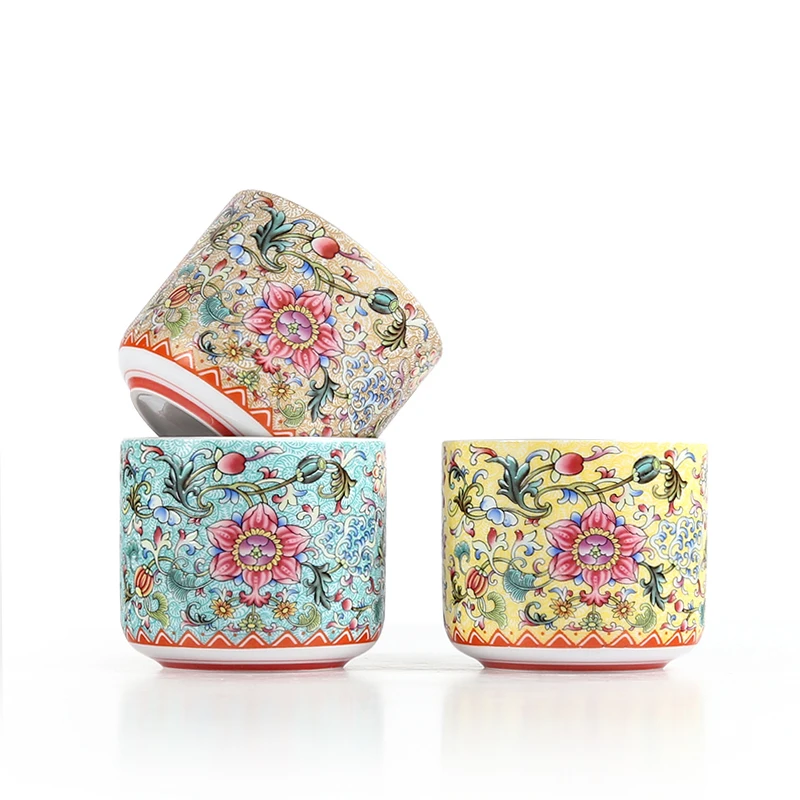 Керамическая Личная чашка Цзиндэчжэнь серебряная чайная серебро 999 пробы