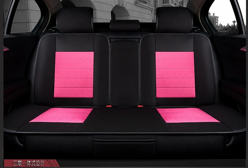 Модный чехол для сиденья автомобиля Универсальный Decoracion Para Coches Asientos автомобильный чехол для сиденья задняя крышка для сиденья сезон 4