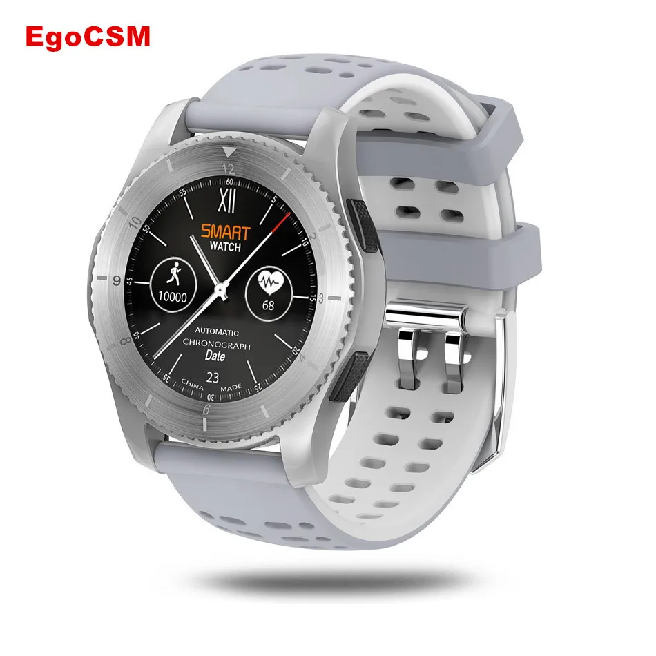 Egocsm gs8 SmartWatch Bluetooth 4.0 sim-вызов сообщение push сердечного ритма Мониторы Смарт