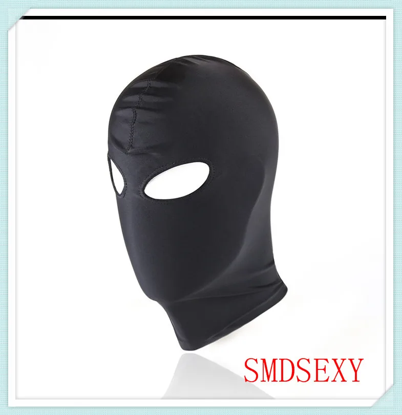 4 стиля Фетиш-маска капюшон сексуальные игрушки открытый рот бондаж для глаз