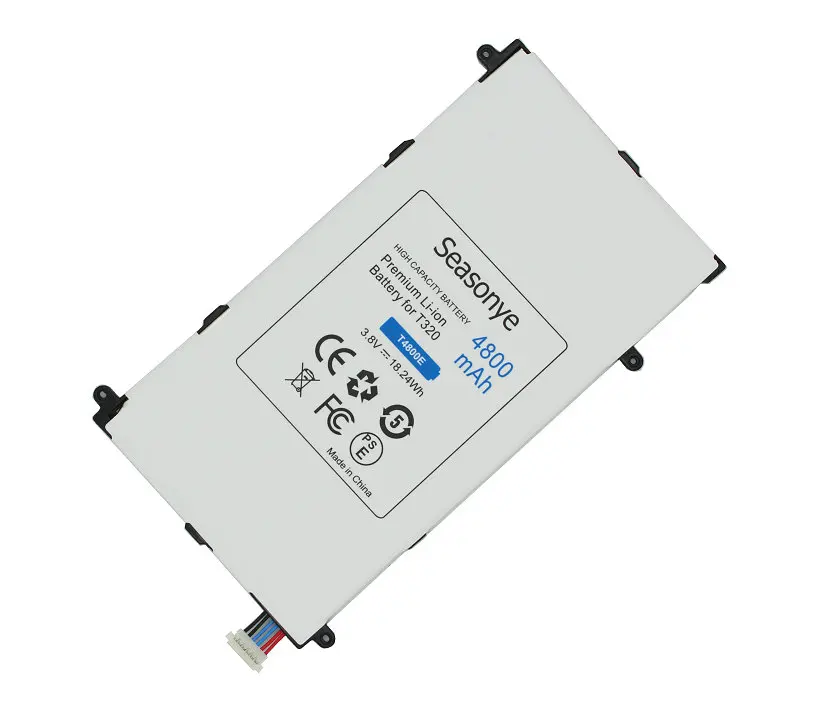 Seasonye 1x4800 мА/ч T4800E запасная батарея для Samsung Galaxy Tab Tablet Pro 8 4 дюймов &quotT320 T321 T325 SM T320