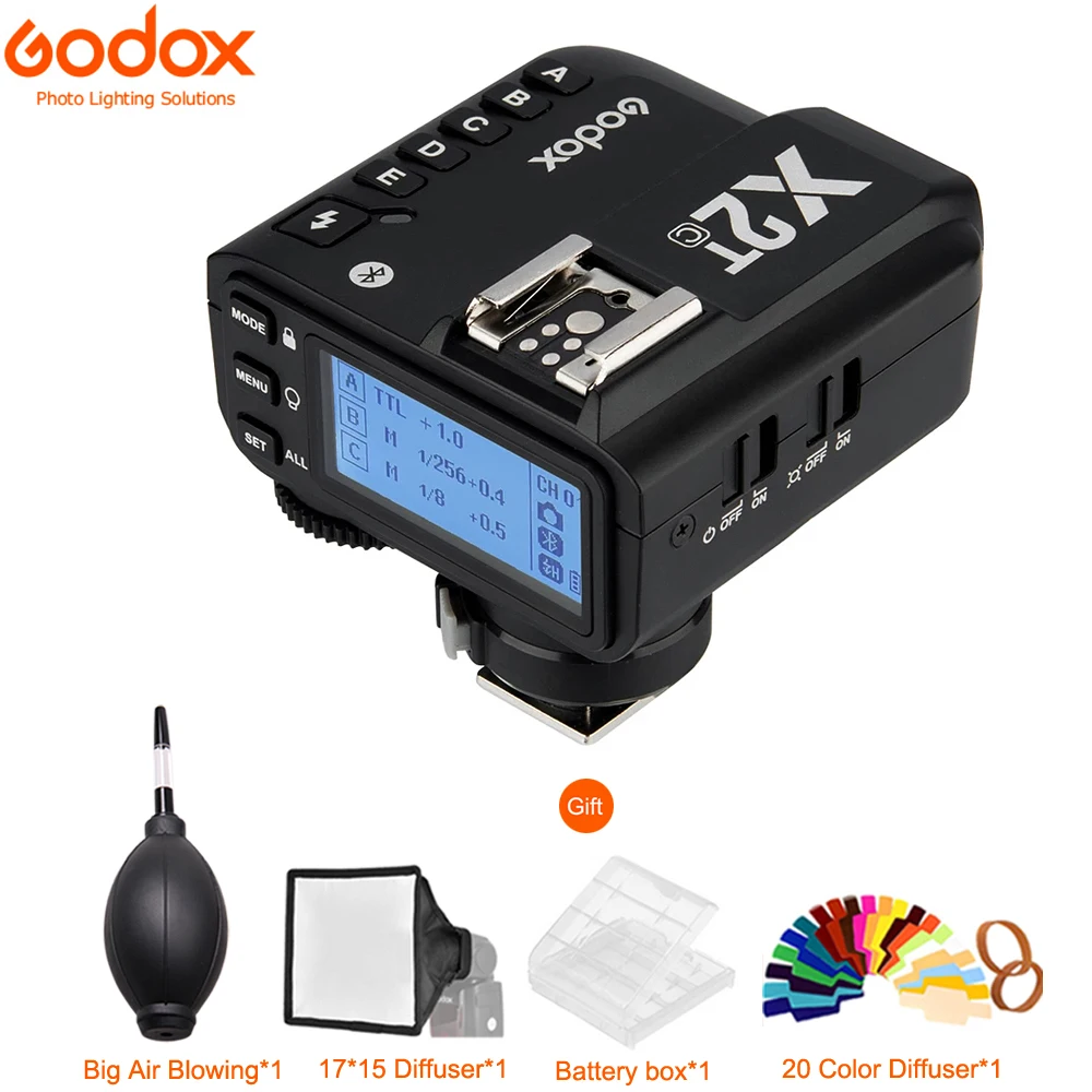 Godox X2T-C E-TTL II 1/8000s 2,4G Беспроводной с триггерным управлением для цифровых зеркальных камер Canon вспышки TT685 TT350 V860II TT600 AD200 AD360