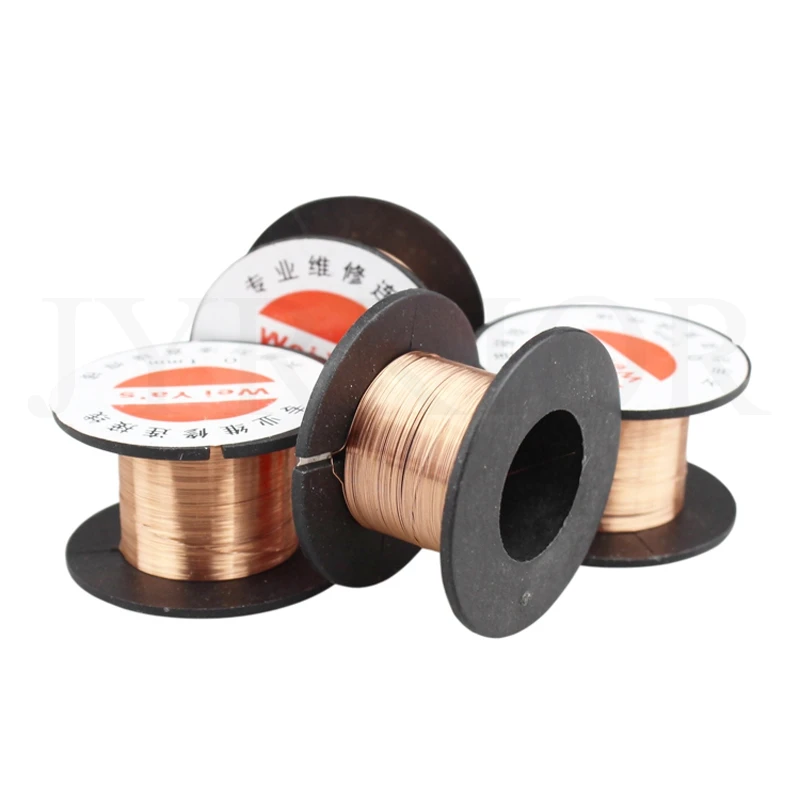 

Jyrkior 0.1mm Polyurethane Enameled Wire Copper Wire For Phone BGA Repair