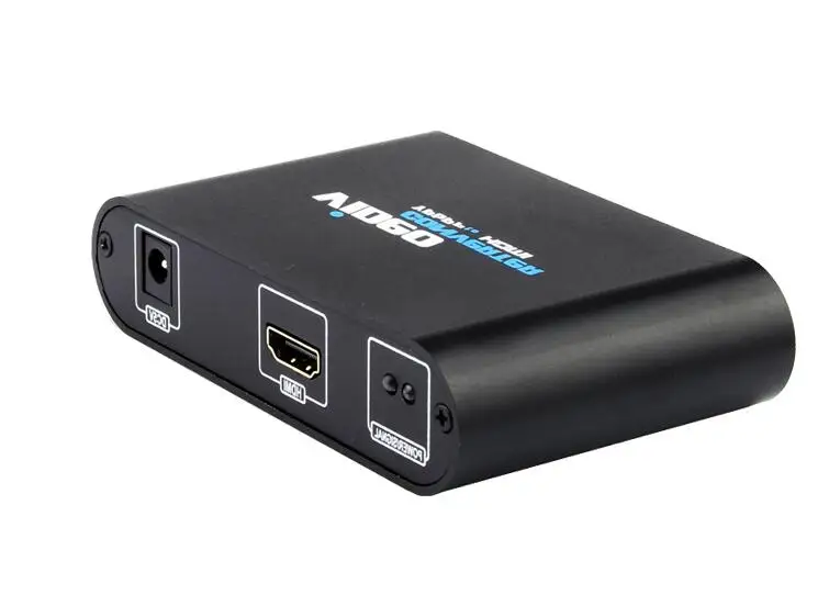 5 RCA Ypbpr к HDMI конвертер PS2 xbox WII к HDMI HDTV Видео Аудио разъем адаптер с USB кабель питания