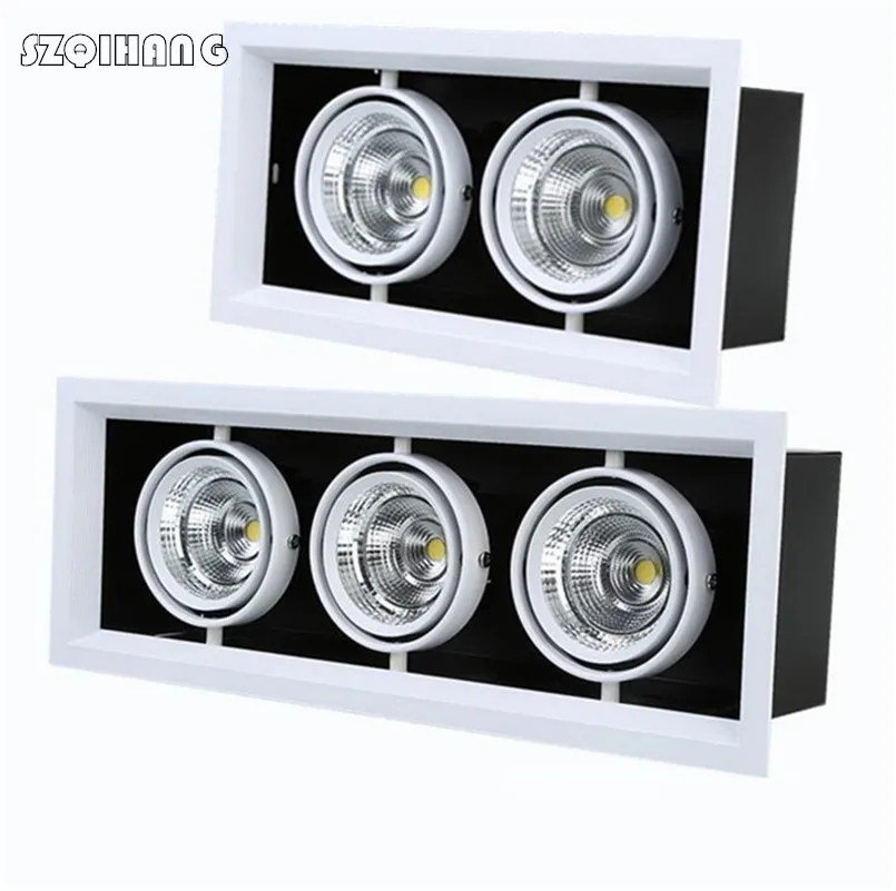 

High quality 10W 20W 30W COB Downlight Warm White Natural white Cold White Recessed LED ceiling Lamp Spot Light