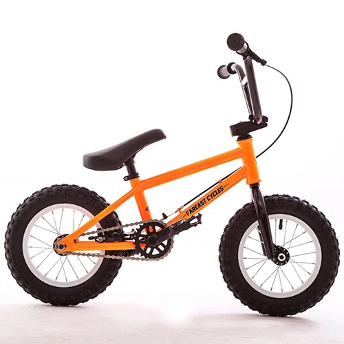 Fluorescent Orange 12 дюймов детский баланс велосипед мини-велосипед BMX - Цвет: Fluorescent Orange