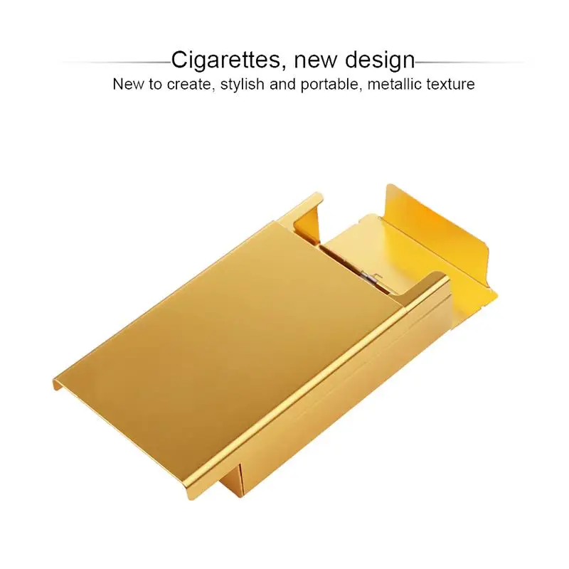 Горячая продажа коробка для сигарет креативный алюминиевый сплав