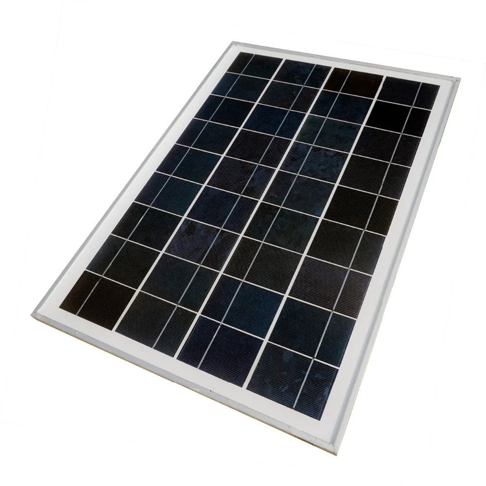 В наличии без налога 1 шт. 25 Вт 18 в поли панели солнечных батарей для зарядки 12