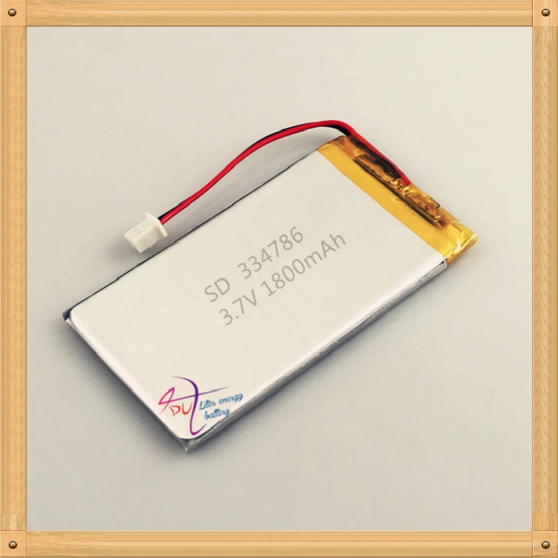 Xhr-2p 2 54 1800 мАч с платой 334786 3 7 В литий-полимерный аккумулятор 354885 планшетный