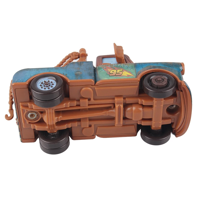 Disney Cartoon Pixar Cars 3 Mater 1:55 литье под давлением брендовая игрушка из металлического